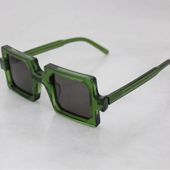 Crap Eyewear Square Green sunglasses - Picture 3 of 5